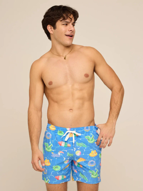 Chubbies Men's The Cannonball Crew 5.5" Classic Swim Trunk