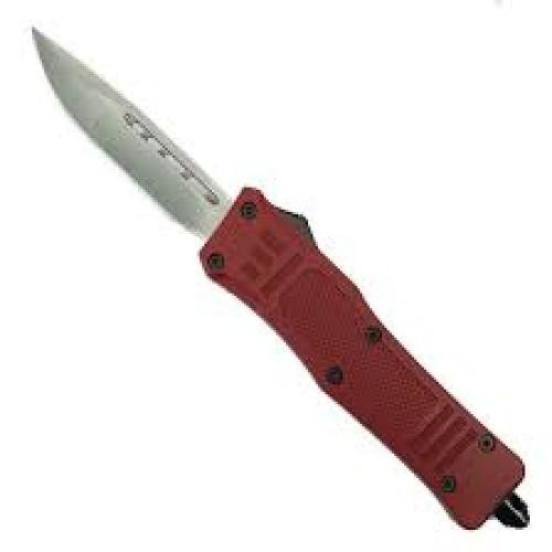 Master Cutlery 6.75" OTF Tanto Knife - Red