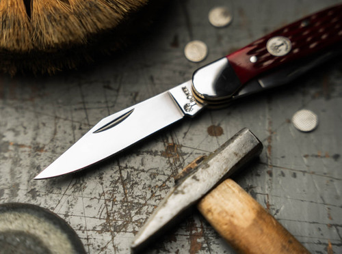 Boker Germany Treebrand Copperhead Jigged Red