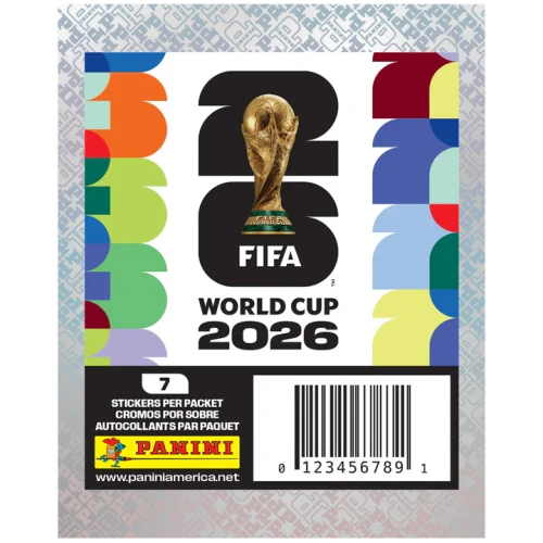Panini FIFA World Cup 2026 Official Sticker Collection Pack - 7 Sticker Pack