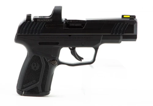 Ruger MAX-9 Long 9mm Semi Auto Pistol 4" Black with Ready Dot Optic, 12+1