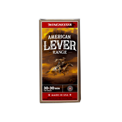 Winchester American Lever Range .30-30 WIN 150gr JHP Ammo, 20Rds