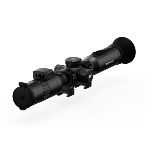 DNT Optics ZULUS 4K Tube-Style Digital Day & Night Vision Scope 3-24x, Laser Rangefinder & Ballistic Calculator