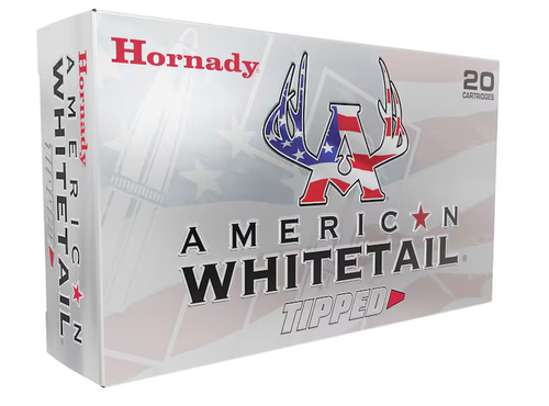 Hornady American Whitetail Tipped 300 Winchester Magnum Ammo 165 Grain SST Polymer Tip Box