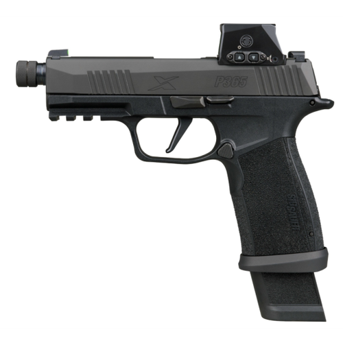 Sig Sauer P365X-Macro TACOPS 4" TB 9mm (4)21rd Handgun w/ Romeo-X Red Dot