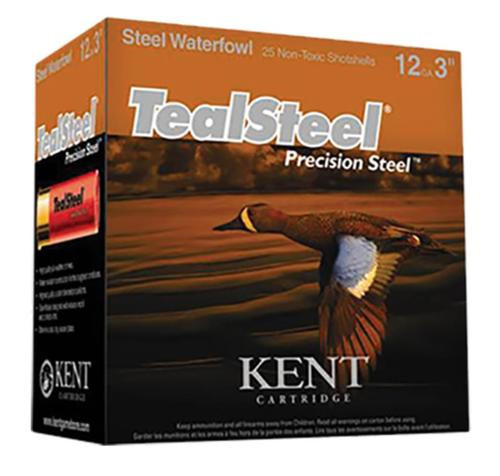 Kent Teal Steel 12 Ga, 3", #5 Steel, 1 1/4oz, 25rd Box