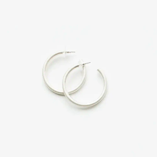 Michelle McDowell Silver Heather Earrings
