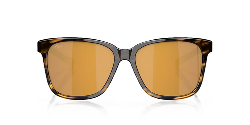 Costa Del Mar Mart Polarized Sunglasses Tortoise with Gold Mirror 580G Glass Lenses
