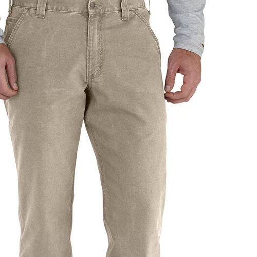Carhartt Rugged Flex Relaxed Fit Canvas Work Pant- Tan Carhartt Rugged Flex Relaxed Fit Canvas Work Pant- Tan
