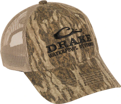 Drake Mesh-Back Camo Cap - Bottomland Drake Mesh-Back Camo Cap - Bottomland