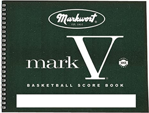Mark V Basketball Scorebook 30 Games