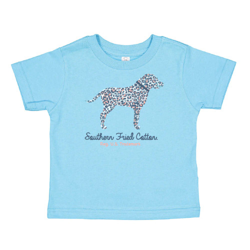 Southern Fried Cotton Bright Cheetah Toddler T-Shirt