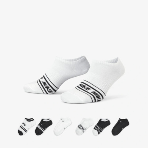 Nike Everyday Lightweight Socks- Men's White and black