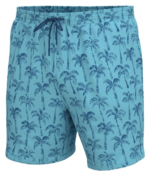 Huk Pursuit Volley Shorts Small Palm