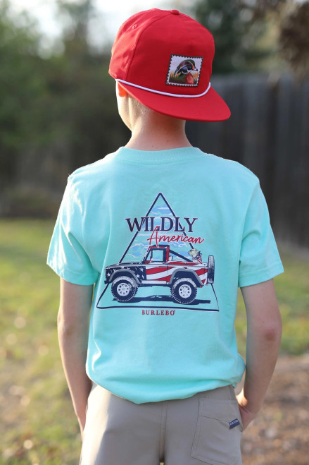 Burlebo Youth Wildly American Tee