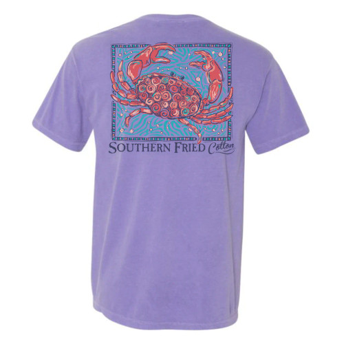 Southern Fried Cotton Salty Crab Tee