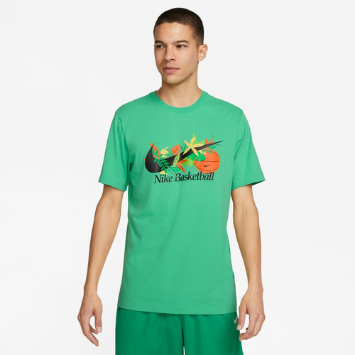 Nike Men's Dri-Fit Basketball T-Shirt- Spring Green
