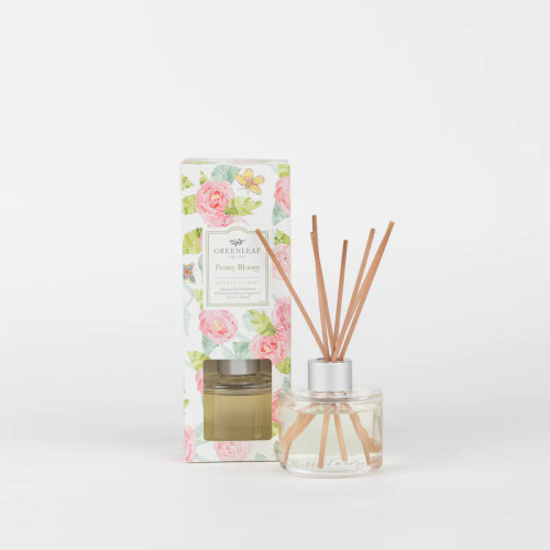 Greenleaf Reed Diffuser-Peony Bloom