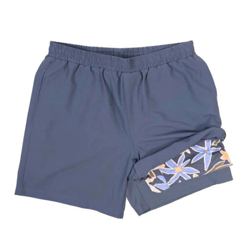 Simply Southern Men's Tropical Lined 6in Shorts