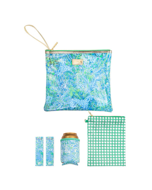 Lilly Pulitzer Beach Day Pouch - Dandy Lions