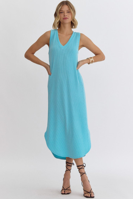 Entro Sleeveless Maxi Dress