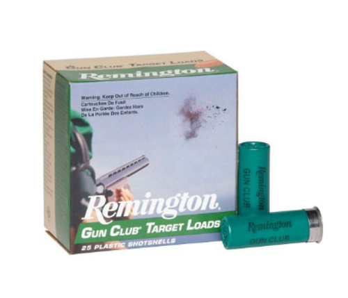 Remington Gun Club 12ga 2-3/4" 1-1/8 oz #8 25rd box