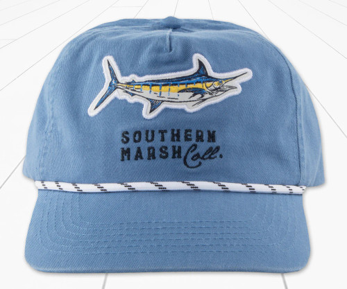 Southern Marsh Ensenada Rope Hat - Marlin Patch - Light Blue