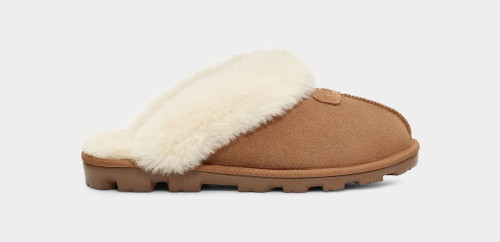 UGG Women's Coquette Chestnut Slipper- Chestnut