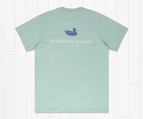 Southern Marsh Authentic Rewind Tee- Seafoam