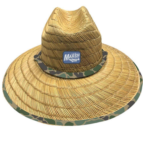 Marsh Wear Men's Sunrise Marsh Straw Hat - Natural