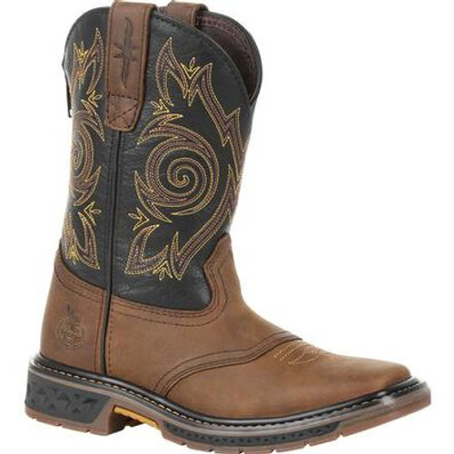 Georgia Boot Carbo-Tec LT Little Kids Pull On Saddle Boot