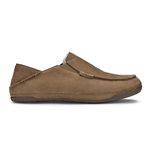 Olukai Men's Kīpuka Hulu Leather Sandals - Toffee