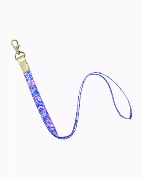 Lily Pulitzer Lanyard-Happy As A Clam