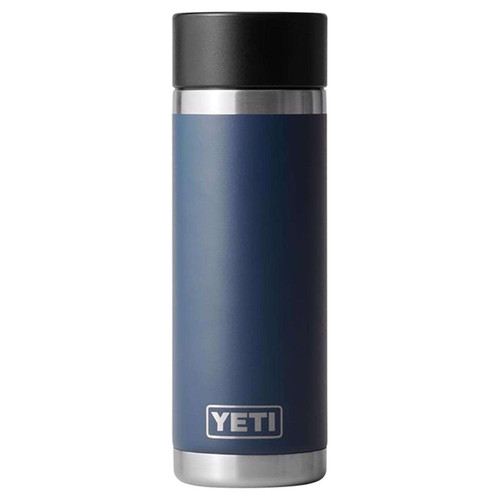 Yeti Rambler 18 OZ Bottle With Hotshot Cap- Navy