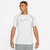 Nike Men's Pro Dri-Fit Short Sleeves- White/Black