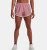 Under Armour Women's Fly-By 2.0 Shorts - Pink Elixir