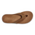 OluKai Men's Tuahine Leather Sandal - Toffee