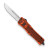 CobraTec Knives Small CTK-1 Hunter Orange w/ Graphite Black