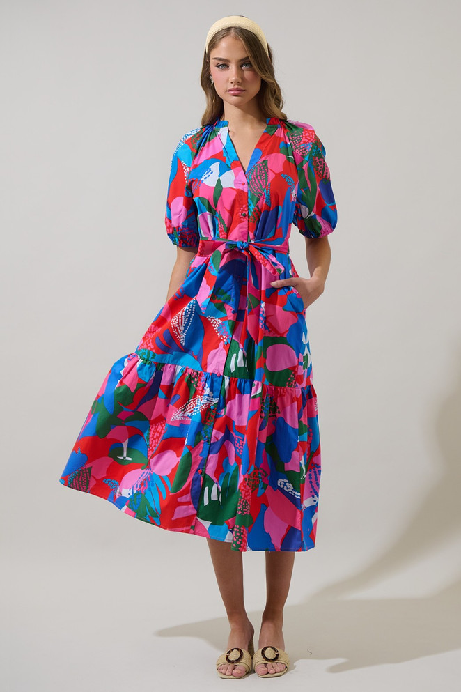 green dress zara Zara Cross Waist Jersey Dress-Hunter Green, Ikat