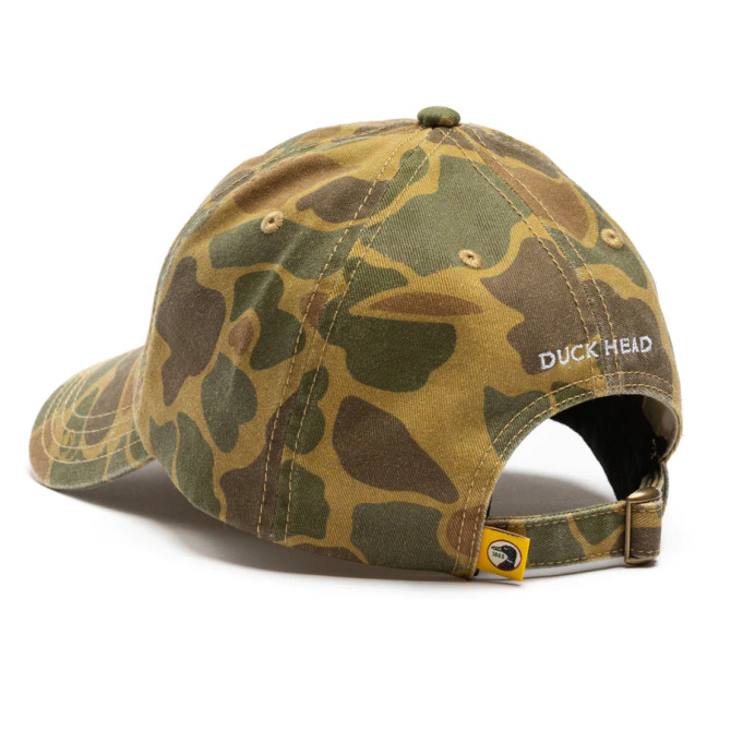 Duck Head Circle Patch Twill Hat- Camo