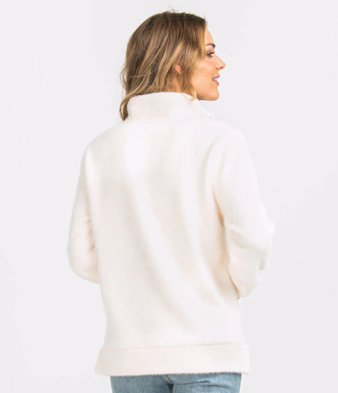 Southern Shirt Co. Sweater Knit Pullover- Off White