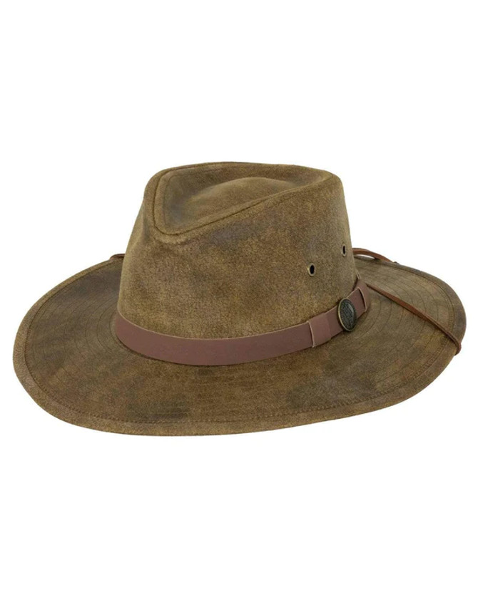 Outback Trading Co. Leather Kodiak Hat-Brown