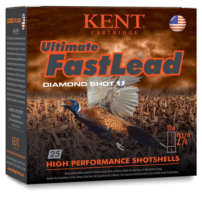 Kent Cartridge Ultimate Fast Lead 12G 1 1/8 OZ #2