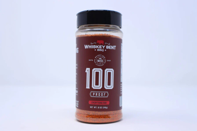 Whiskey Bent BBQ 100 Proof Everything Rub