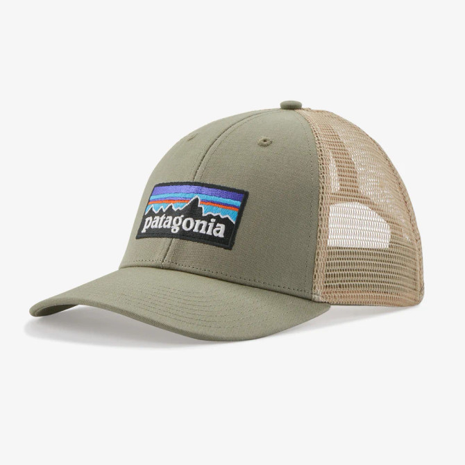 Patagonia P-6 Logo LoPro Trucker Hat-Garden Green