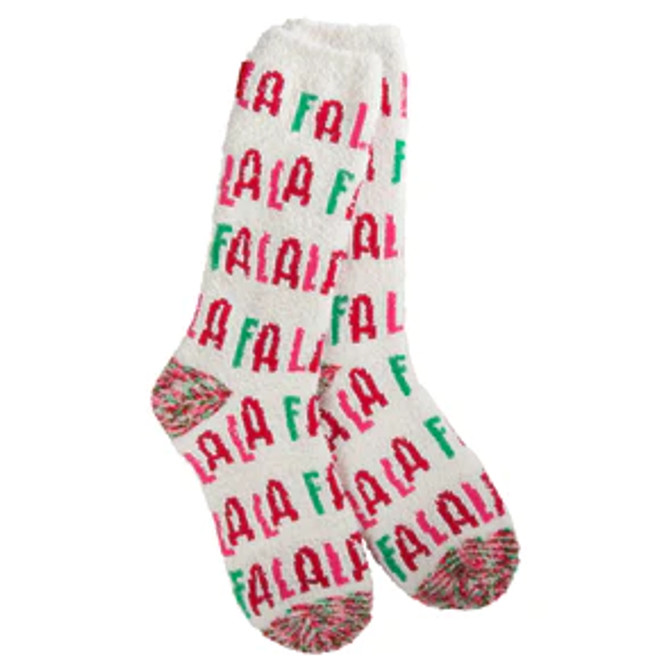World's Softest Socks Women's Cozy Crew- Fala Cloud