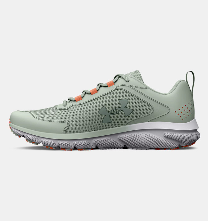 Under Armour Women's Charged Assert 9 Marble Running Shoes- Illusion Green/Afterglow/Opal Green