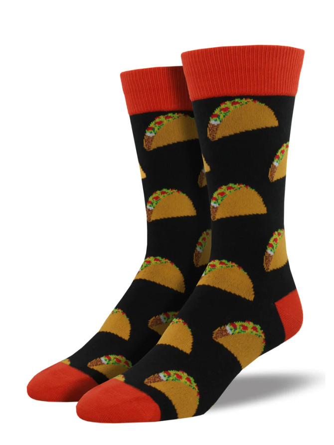 Socksmith Men's Tacos Socks - Black