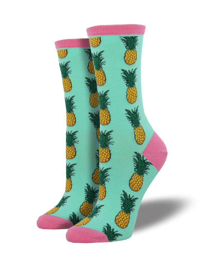 Socksmith Women's Pineapple Socks - Wintergreen