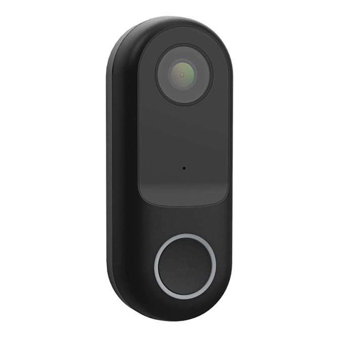 Feit Electric Black Plastic Wired Smart Video Doorbell